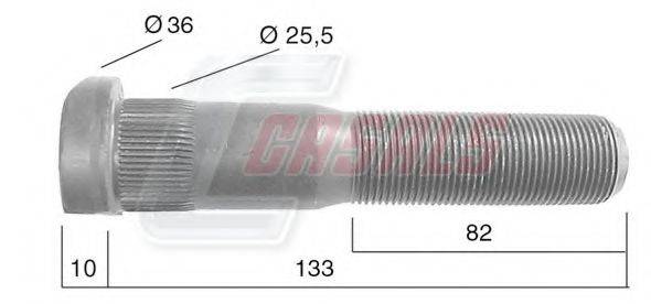 CASALS 21528 Болт кріплення колеса