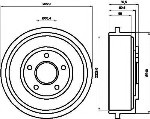 HELLA PAGID 8DT 355 300-431