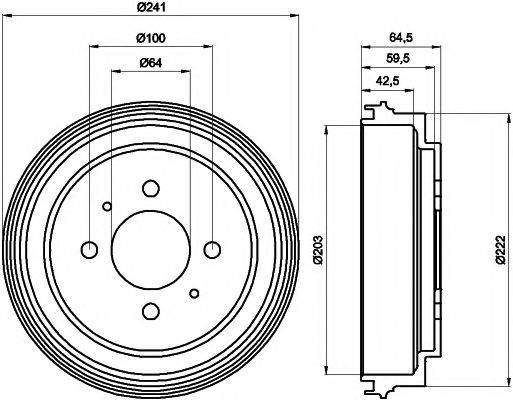 HELLA PAGID 8DT 355 300-551
