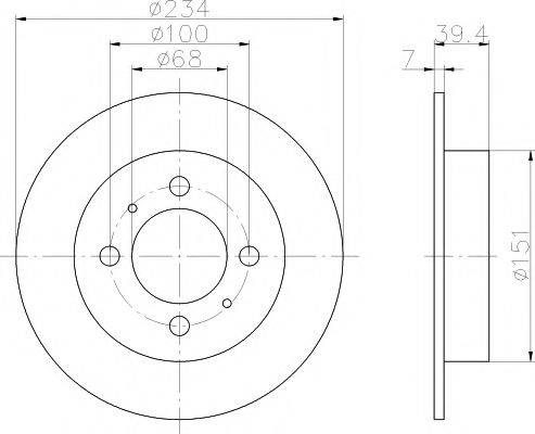 HELLA PAGID 8DD 355 105-151
