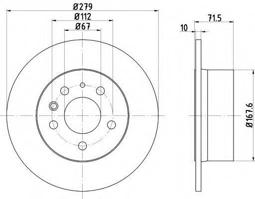 HELLA PAGID 8DD 355 100-991