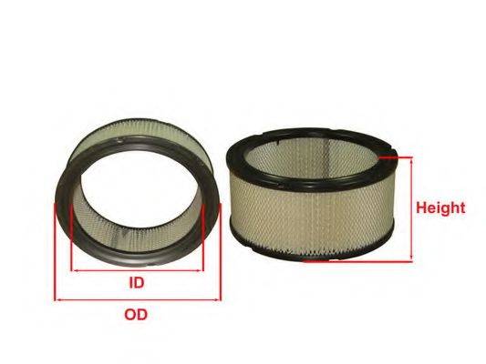 WIX FILTERS 42110 Повітряний фільтр