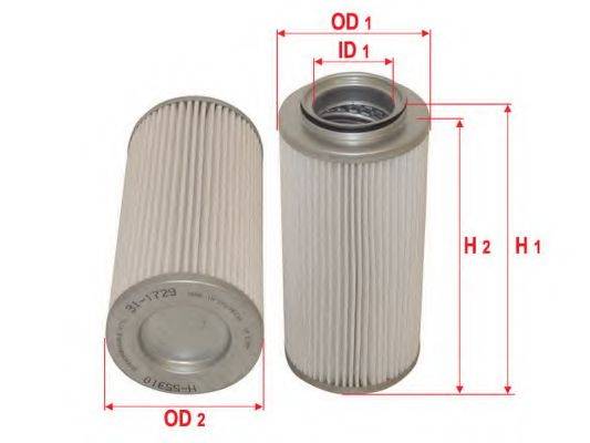 SAKURA AUTOMOTIVE H55310 Фільтр, Гідравлічна система приводу робочого обладнання