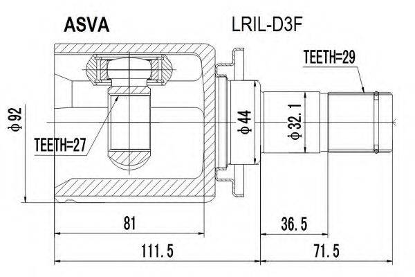 ASVA LRIL-D3F