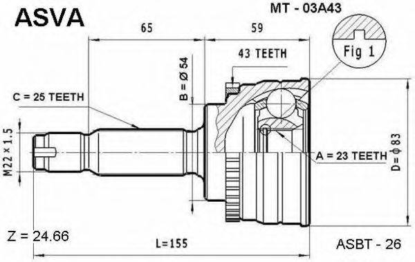 ASVA MT-03A43