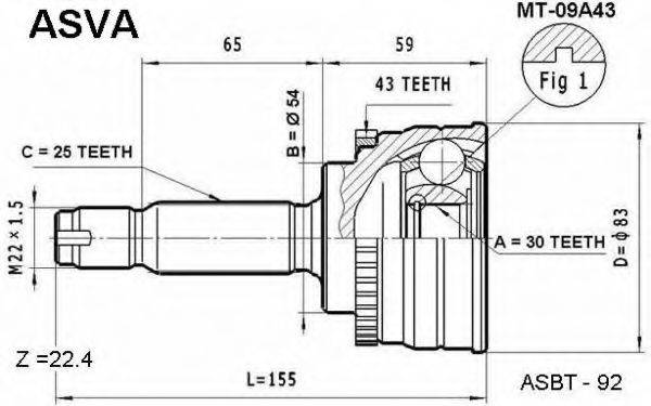 ASVA MT-09A43