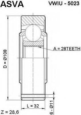 ASVA VWIU-5023