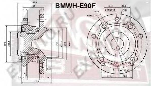 ASVA BMWH-E90F