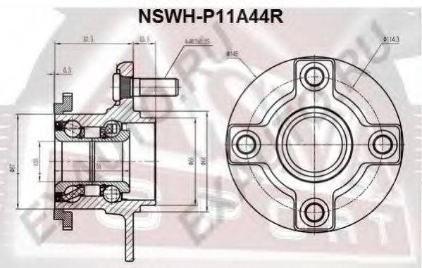 ASVA NSWH-P11A44R