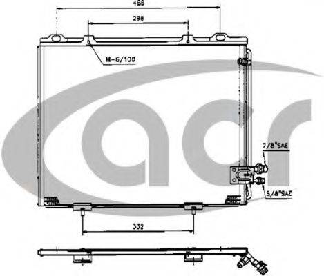 AVA QUALITY COOLING MS5232 Конденсатор, кондиціонер