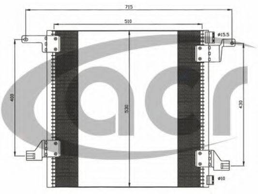 AVA QUALITY COOLING MS5270 Конденсатор, кондиціонер