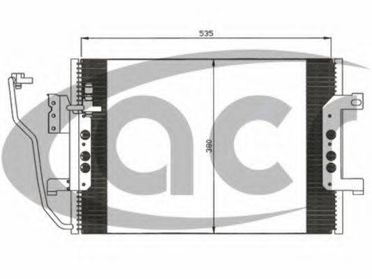 AVA QUALITY COOLING MSA5289 Конденсатор, кондиціонер