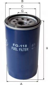 FRAM P7383 Паливний фільтр