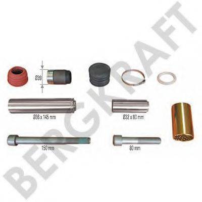 AUGER 53877 Ремкомплект, гальмівний супорт