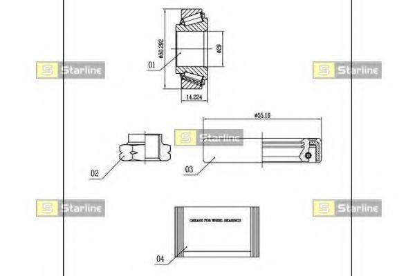 STARLINE LO 01333