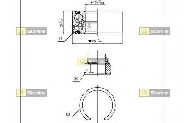 STARLINE LO 03414
