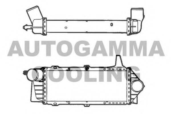 AUTOGAMMA 101505 Інтеркулер