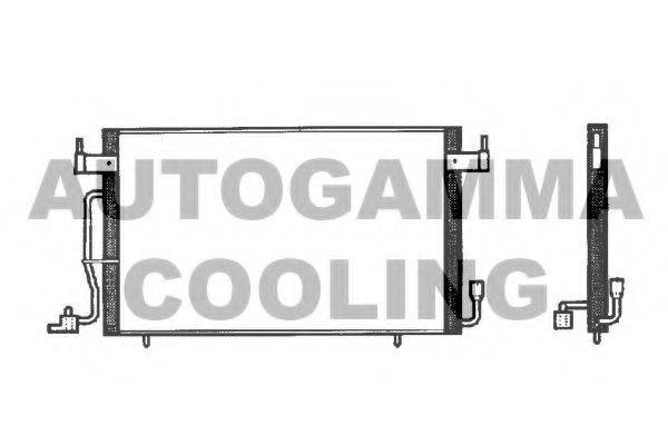 AUTOGAMMA 101650 Конденсатор, кондиціонер