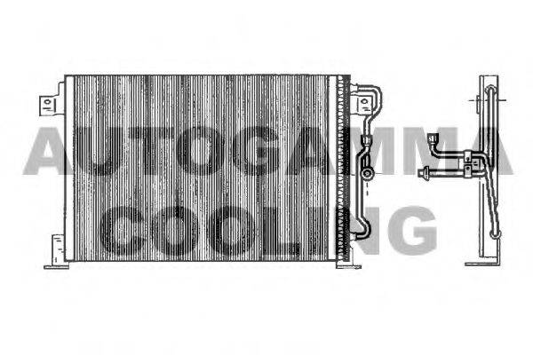 AUTOGAMMA 101755 Конденсатор, кондиціонер