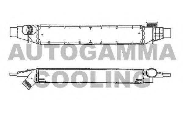 AUTOGAMMA 101887 Інтеркулер