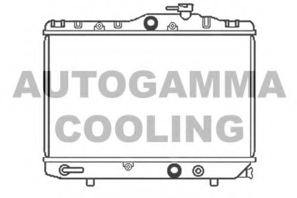AUTOGAMMA 103782 Радіатор, охолодження двигуна