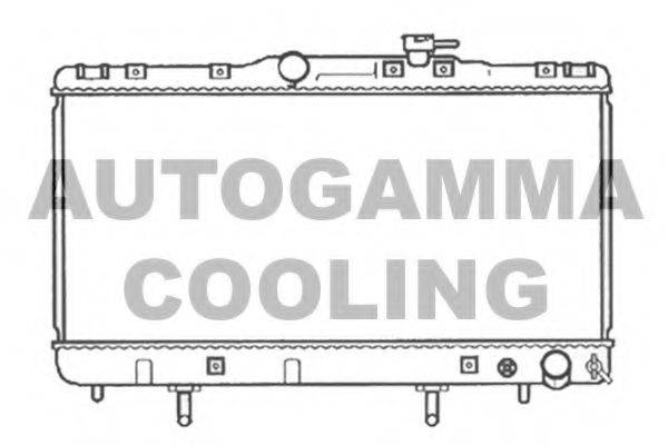 AUTOGAMMA 103786 Радіатор, охолодження двигуна