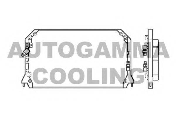 AUTOGAMMA 103852 Конденсатор, кондиціонер