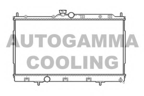 AUTOGAMMA 104605 Радіатор, охолодження двигуна