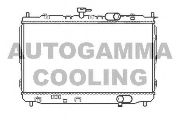 AUTOGAMMA 104926 Радіатор, охолодження двигуна
