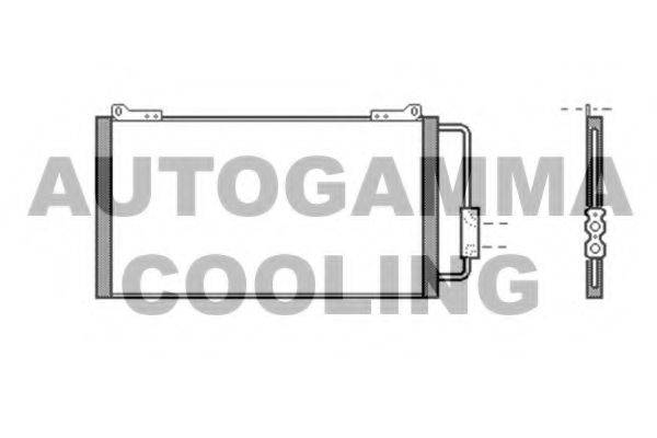 AUTOGAMMA 105024 Конденсатор, кондиціонер
