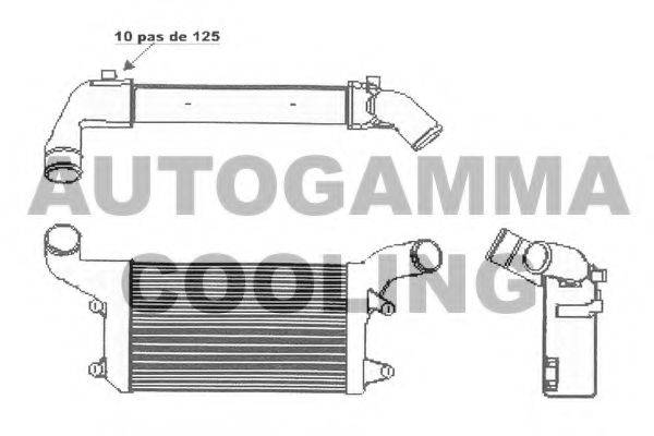 AUTOGAMMA 105299 Інтеркулер