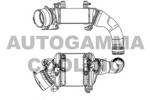 AUTOGAMMA 105334 Інтеркулер