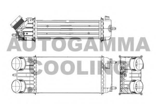 AUTOGAMMA 105896 Інтеркулер