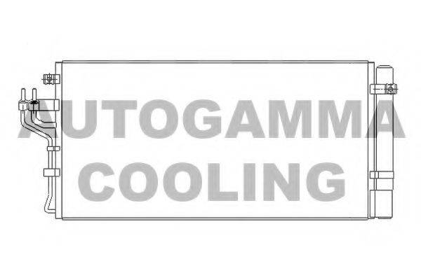 AUTOGAMMA 107151 Конденсатор, кондиціонер
