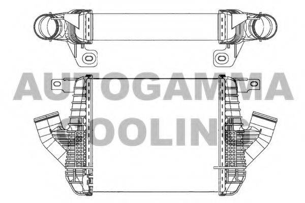 AUTOGAMMA 107511 Інтеркулер