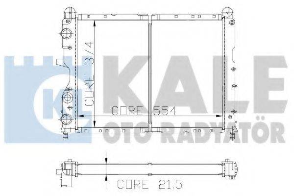 KALE OTO RADYATOR 101900