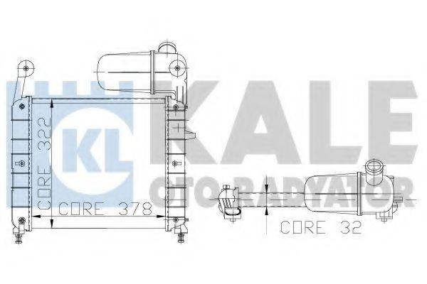 KALE OTO RADYATOR 102200