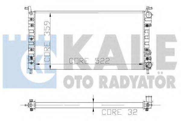 KALE OTO RADYATOR 102400