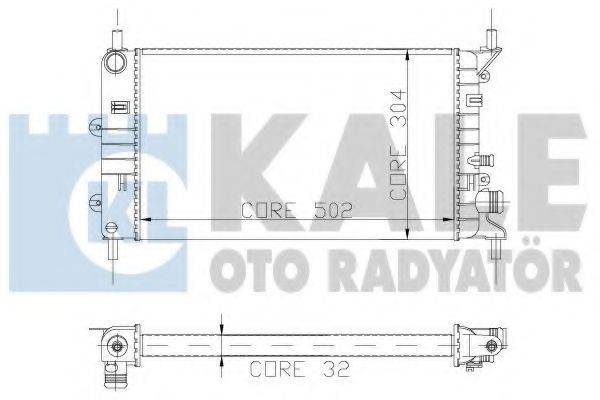 KALE OTO RADYATOR 103200