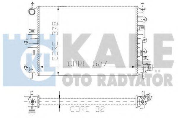 KALE OTO RADYATOR 103400