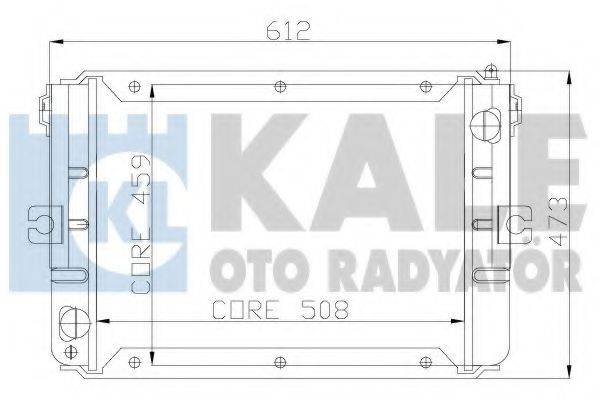 KALE OTO RADYATOR 110900