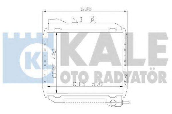 KALE OTO RADYATOR 114200
