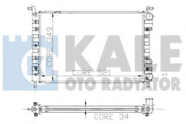 KALE OTO RADYATOR 120600