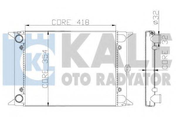 KALE OTO RADYATOR 123500
