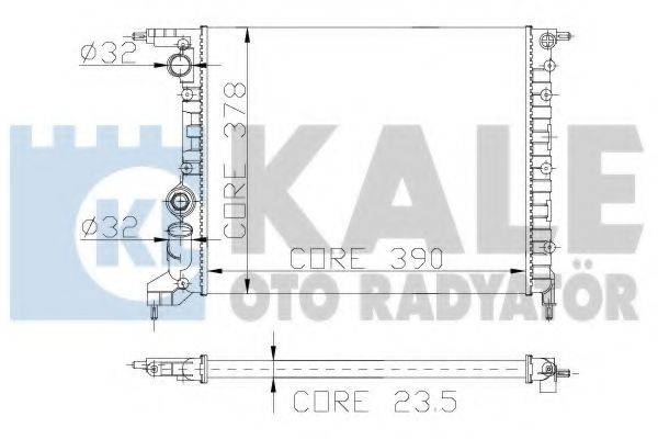 KALE OTO RADYATOR 126600