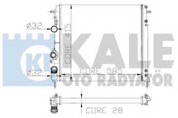 KALE OTO RADYATOR 127800