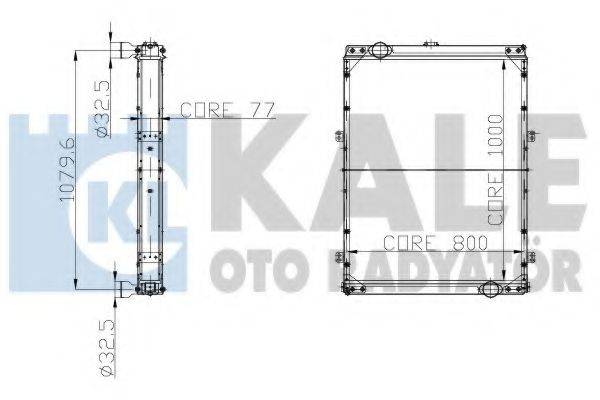 KALE OTO RADYATOR 132500