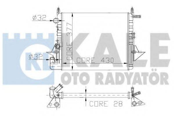 KALE OTO RADYATOR 137500