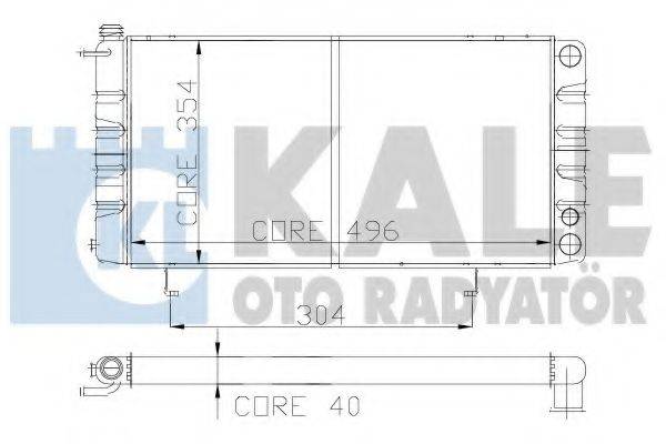 KALE OTO RADYATOR 138600