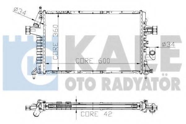 KALE OTO RADYATOR 141300